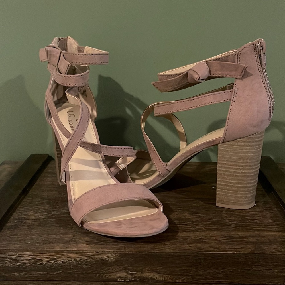 Brand New Lauren Conrad Mauve Heels, Size 8.5
